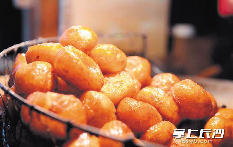 糖油粑粑。