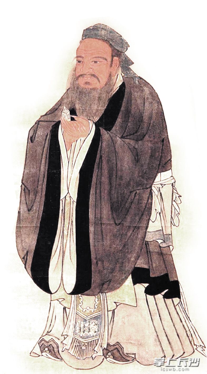 孔子画像。资料图片