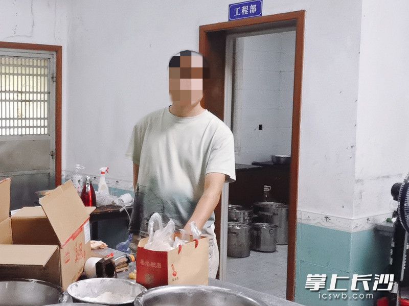 嫌疑男子被抓获。长沙晚报通讯员 唐采苓 供图