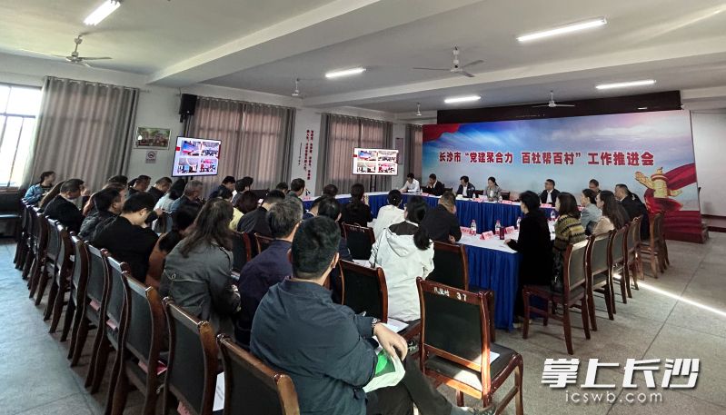 推进会现场。 长沙晚报全媒体记者 匡春林 摄 推进会现场。 长沙晚报全媒体记者 匡春林 摄