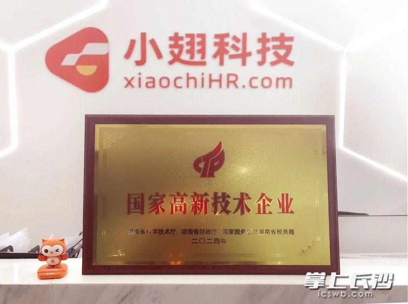 小翅科技获“国家高新技术企业”认定。受访人 供图 小翅科技获“国家高新技术企业”认定。受访人 供图