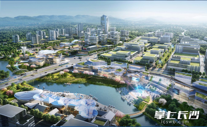 产业园效果图。 通讯员供图 产业园效果图。 通讯员供图