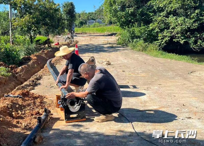 通过施工，普瑞西路两厢重建地及新华片区等供水薄弱区域的用水问题得到重点解决。