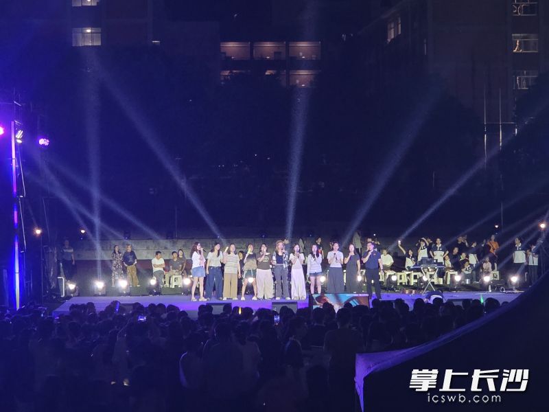 明德草地音乐节现场。长沙晚报全媒体记者 杨芸 摄