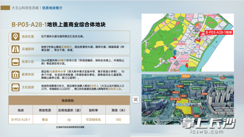 大王山科创生态城B-P03-A28-1地块信息。 大王山科创生态城B-P03-A28-1地块信息。