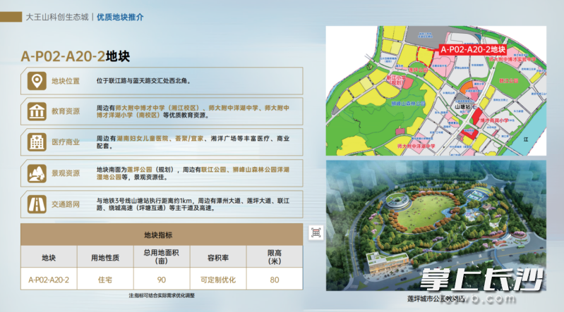 大王山科创生态城A-P02-A20-2地块信息。 大王山科创生态城A-P02-A20-2地块信息。