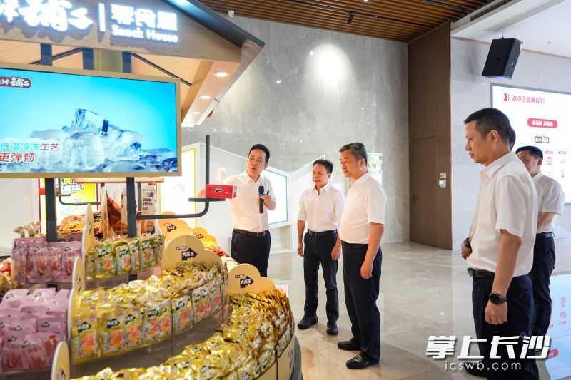 陈竞调研盐津铺子食品股份有限公司。