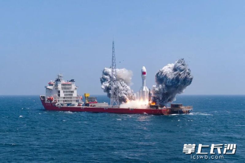 发射现场。受访者供图 发射现场。受访者供图