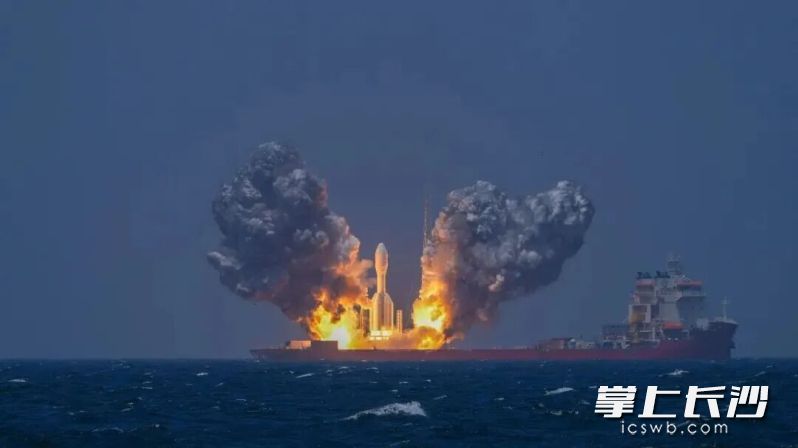 北京时间2026年7月22日10时54分,引力一号遥四运载火箭搭载的9颗卫星成功发射。资料图片 北京时间2026年7月22日10时54分,引力一号遥四运载火箭搭载的9颗卫星成功发射。资料图片