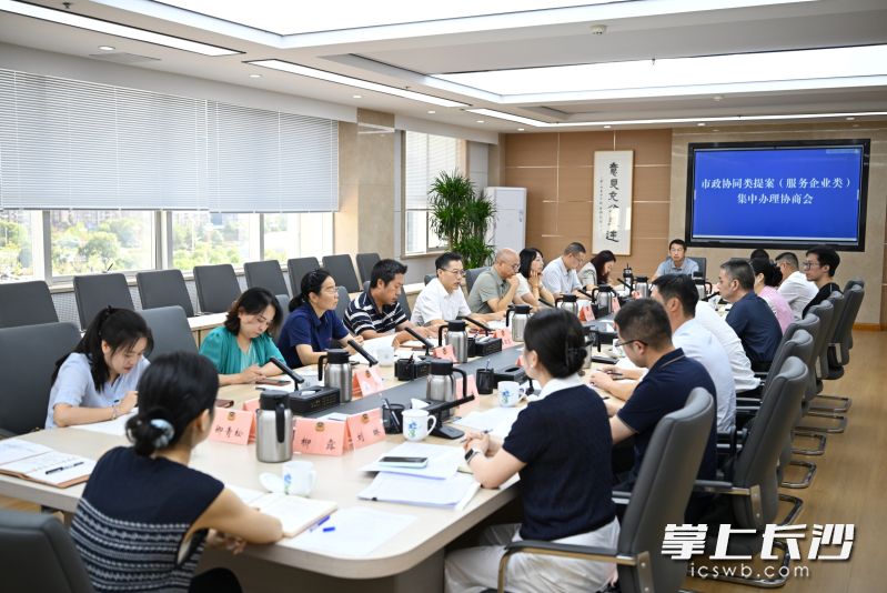 会议现场。 长沙晚报全媒体记者 盛磊 摄