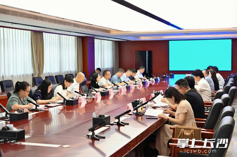 会议现场。 长沙晚报全媒体记者 刘晓敏 摄