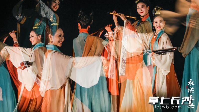 国风舞剧《永乐未央》将于8月15日至16日亮相长沙梅溪湖国际文化艺术中心大剧院。均为 通讯员 尹栎晴 供图 国风舞剧《永乐未央》将于8月15日至16日亮相长沙梅溪湖国际文化艺术中心大剧院。均为 通讯员 尹栎晴 供图