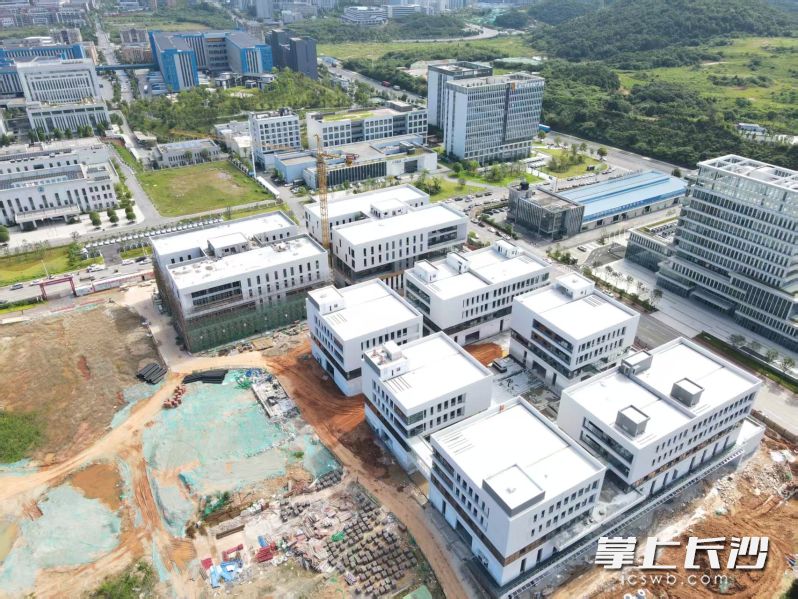 湘江智能网联交通产业园。 湘江智能网联交通产业园。