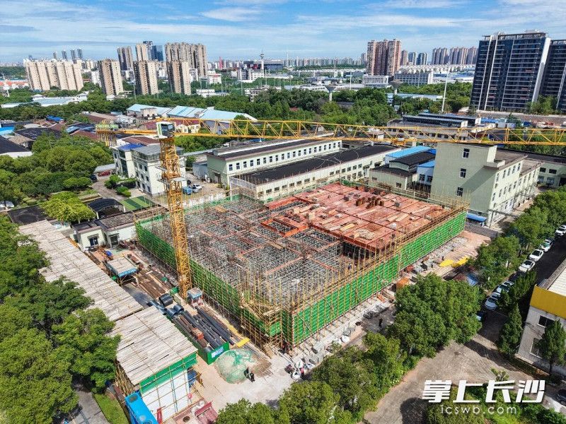 项目建设现场。长沙晚报通讯员舒展供图 项目建设现场。长沙晚报通讯员舒展供图