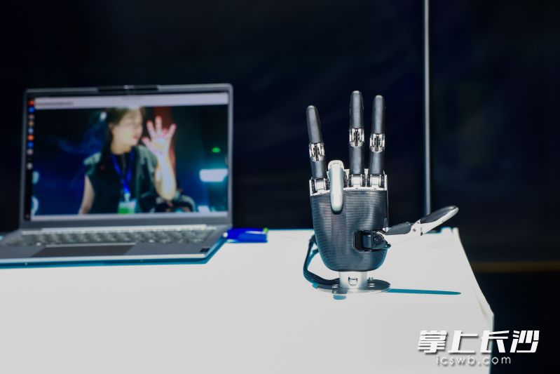 湘江新区新引进的中科慧思致力于打造一双灵巧手,让机器人从“拥有一双手”迈向“真正会干活”。中科慧思 供图 湘江新区新引进的中科慧思致力于打造一双灵巧手,让机器人从“拥有一双手”迈向“真正会干活”。中科慧思 供图