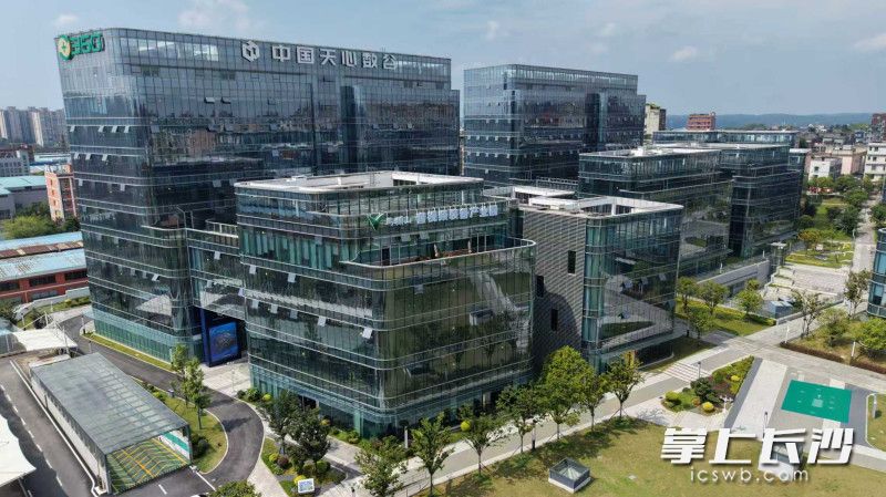 马栏山音视频装备产业园。 均为长沙晚报全媒体记者易亿摄
