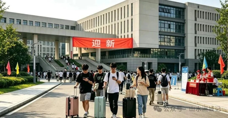 时间临近开学季,不少大学已经开始迎新报道。AI制图 时间临近开学季,不少大学已经开始迎新报道。AI制图