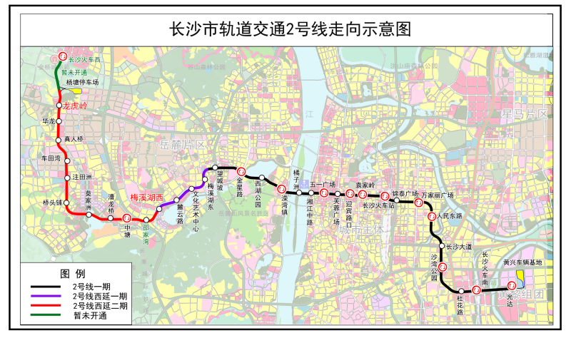 地铁2号线示意图 地铁2号线示意图