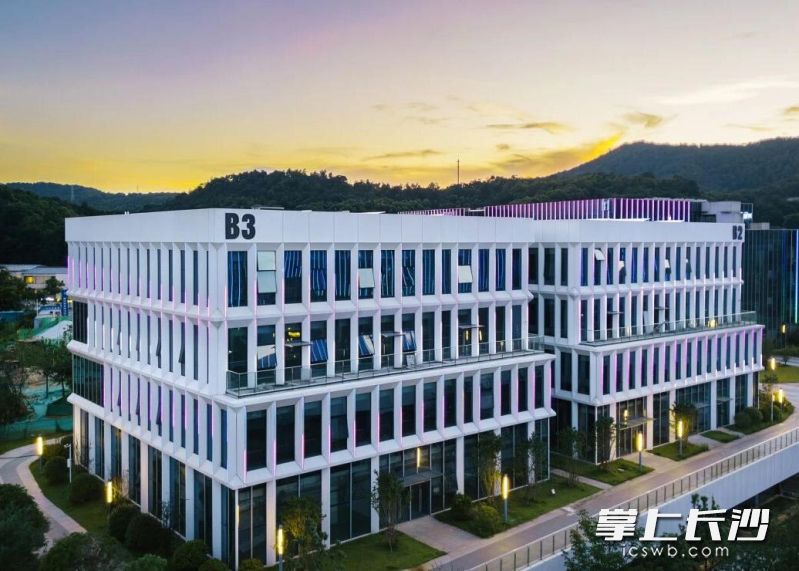 湘江创智园B3栋。均为 通讯员 肖志颖 谢璐莎 供图 湘江创智园B3栋。均为 通讯员 肖志颖 谢璐莎 供图