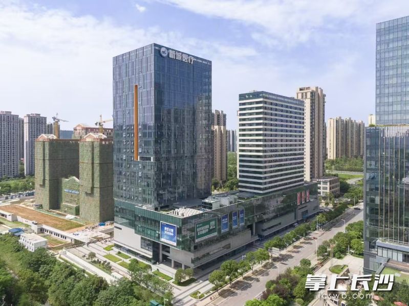 湘江数字健康产业园已引进了一批高质量项目。 通讯员 彭雁 供图 湘江数字健康产业园已引进了一批高质量项目。 通讯员 彭雁 供图