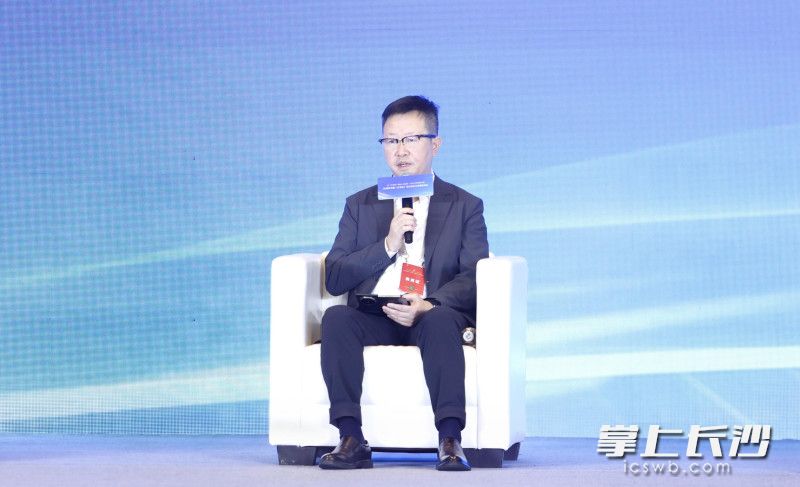 万兴科技吴太兵分享企业发展历程。 均为通讯员供图
