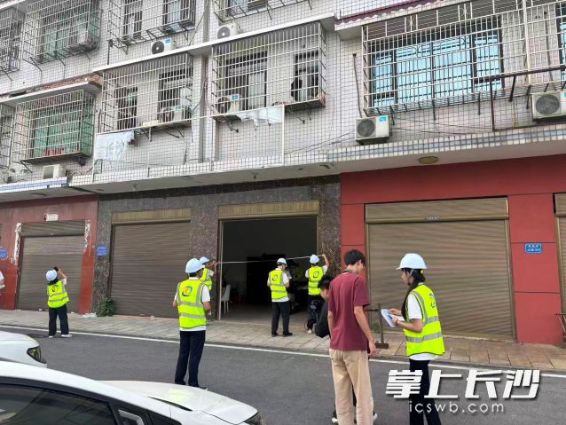 目前，望城区老旧房屋专业化体检、市场化保险保障工作已进入实质推进阶段。 均为长沙晚报通讯员 刘李 供图