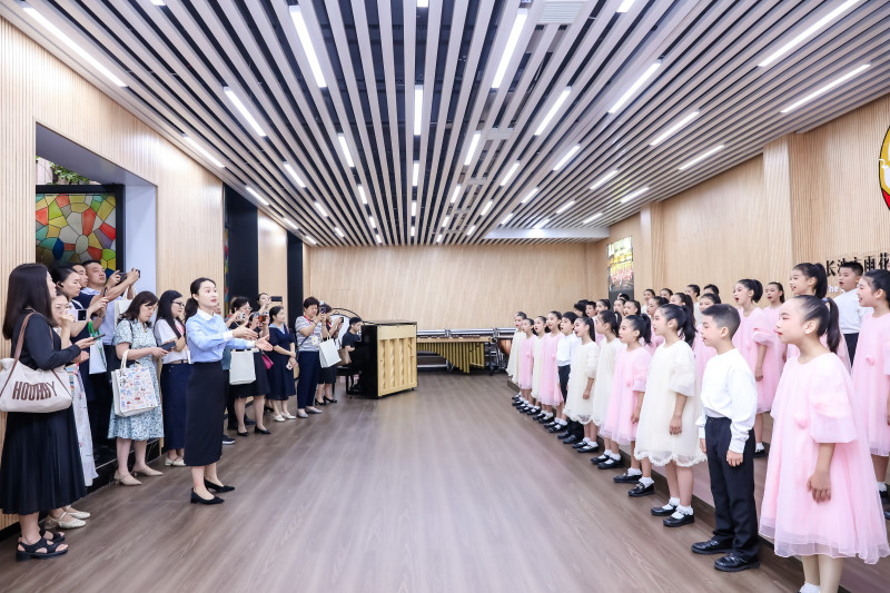 在砂子塘小学，美育的终点是学生内心审美力量的生长。