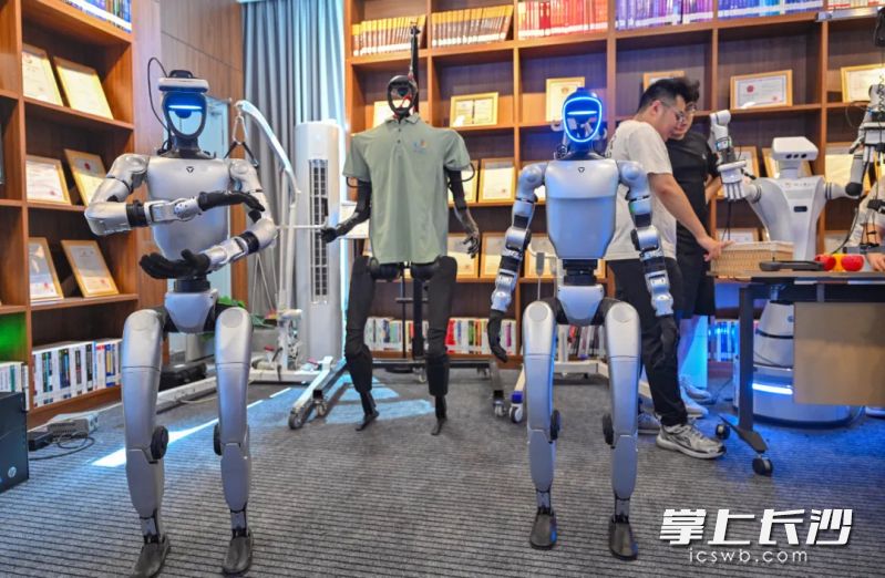 湘江实验室已在AI预训练大模型、具身智能机器人等方面有显著突破。 湘江实验室已在AI预训练大模型、具身智能机器人等方面有显著突破。