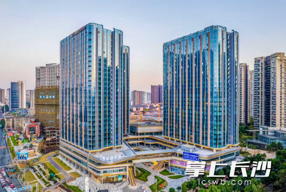 赤岭路街道万润时光里项目。均为长沙晚报通讯员 李艳 供图