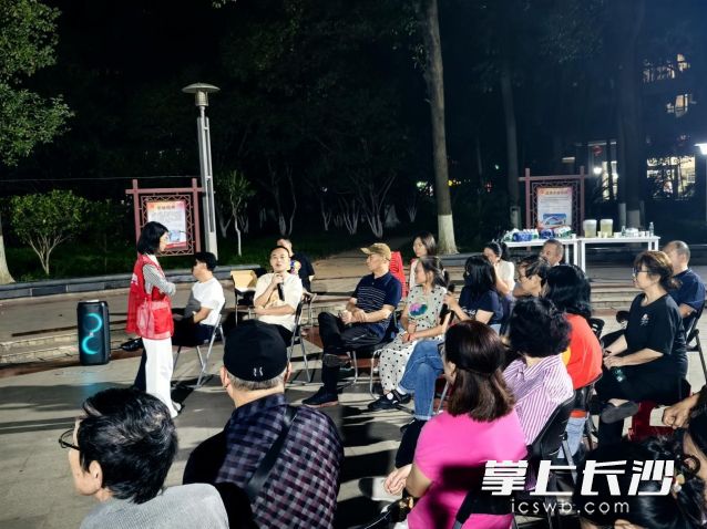 活动现场。  长沙晚报全媒体记者 舒元臻 摄