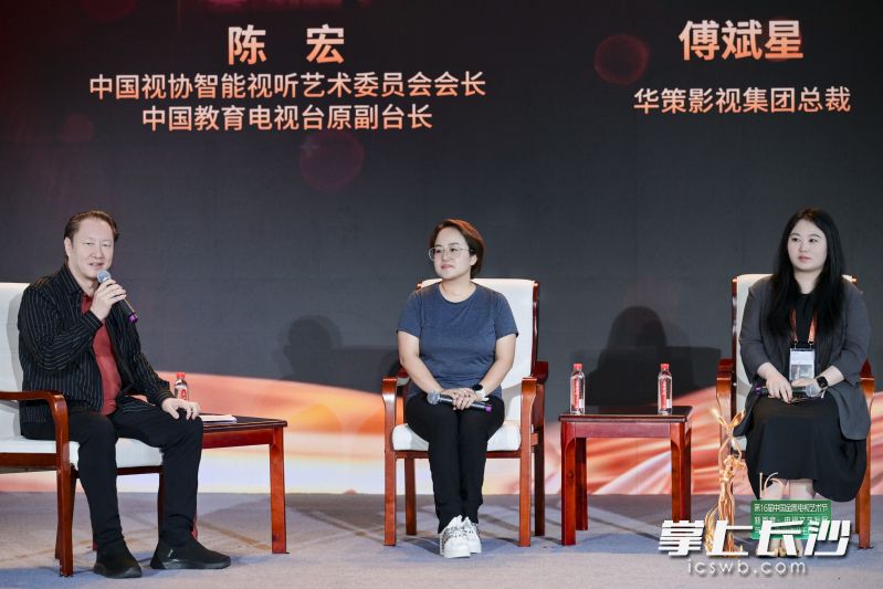 研讨会现场。 湖南卫视供图