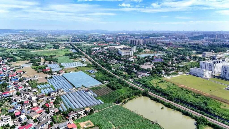 南托乡村美景。严松林 摄