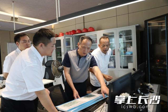 督导检查现场。 长沙晚报通讯员 向玲娅供图 督导检查现场。 长沙晚报通讯员 向玲娅供图