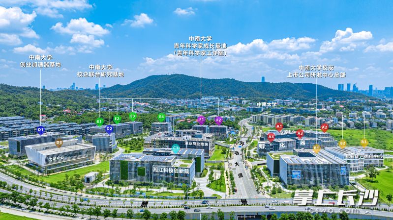 中国·中南科创港项目鸟瞰规划图。均为 通讯员 谢璐莎 供图 中国·中南科创港项目鸟瞰规划图。均为 通讯员 谢璐莎 供图
